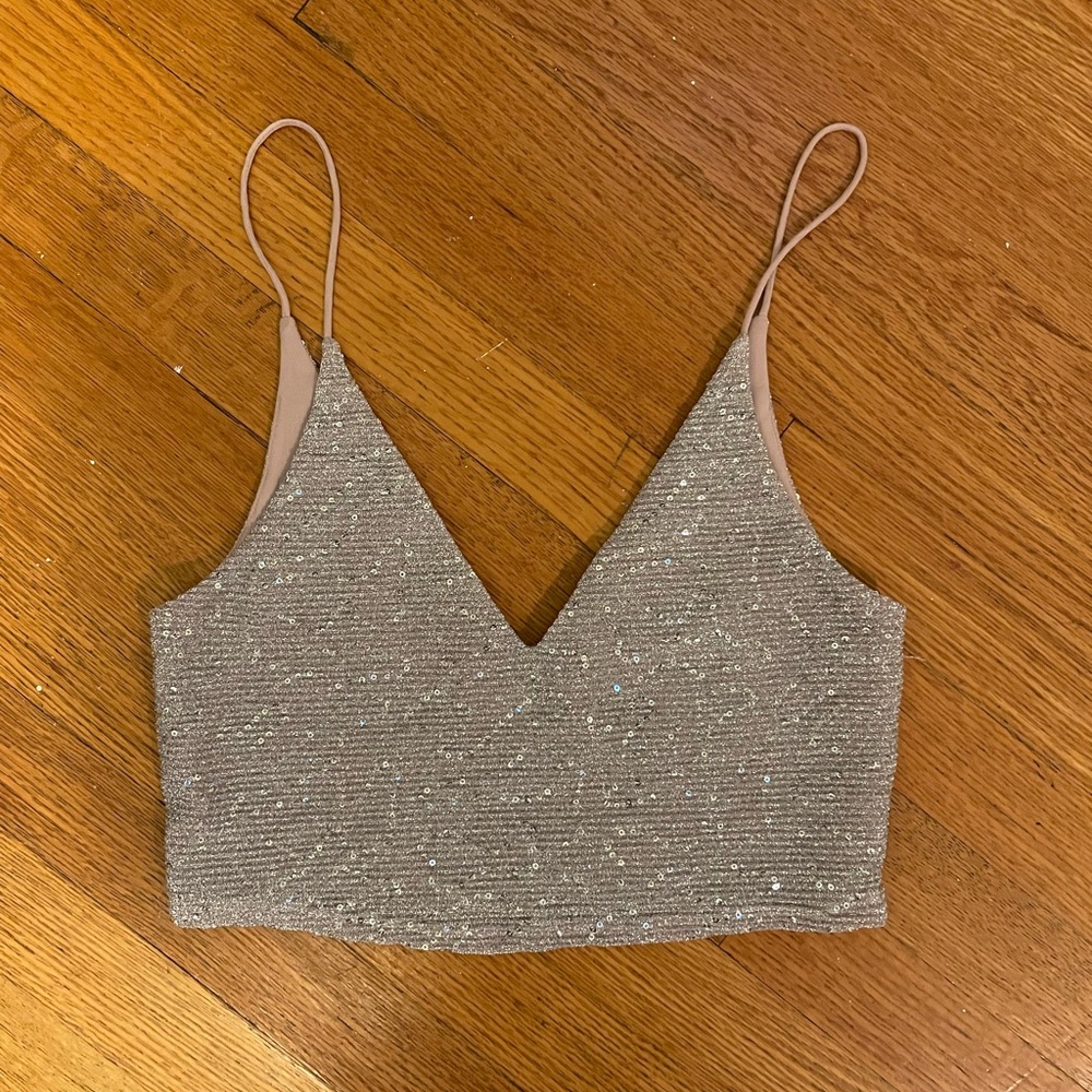 Forever 21 Crop Top Large